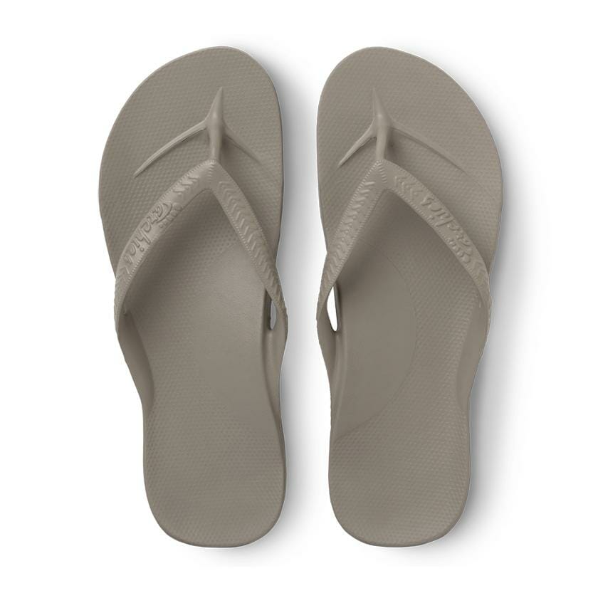 Archies Flip-Flops in Taupe - Chiro1Source