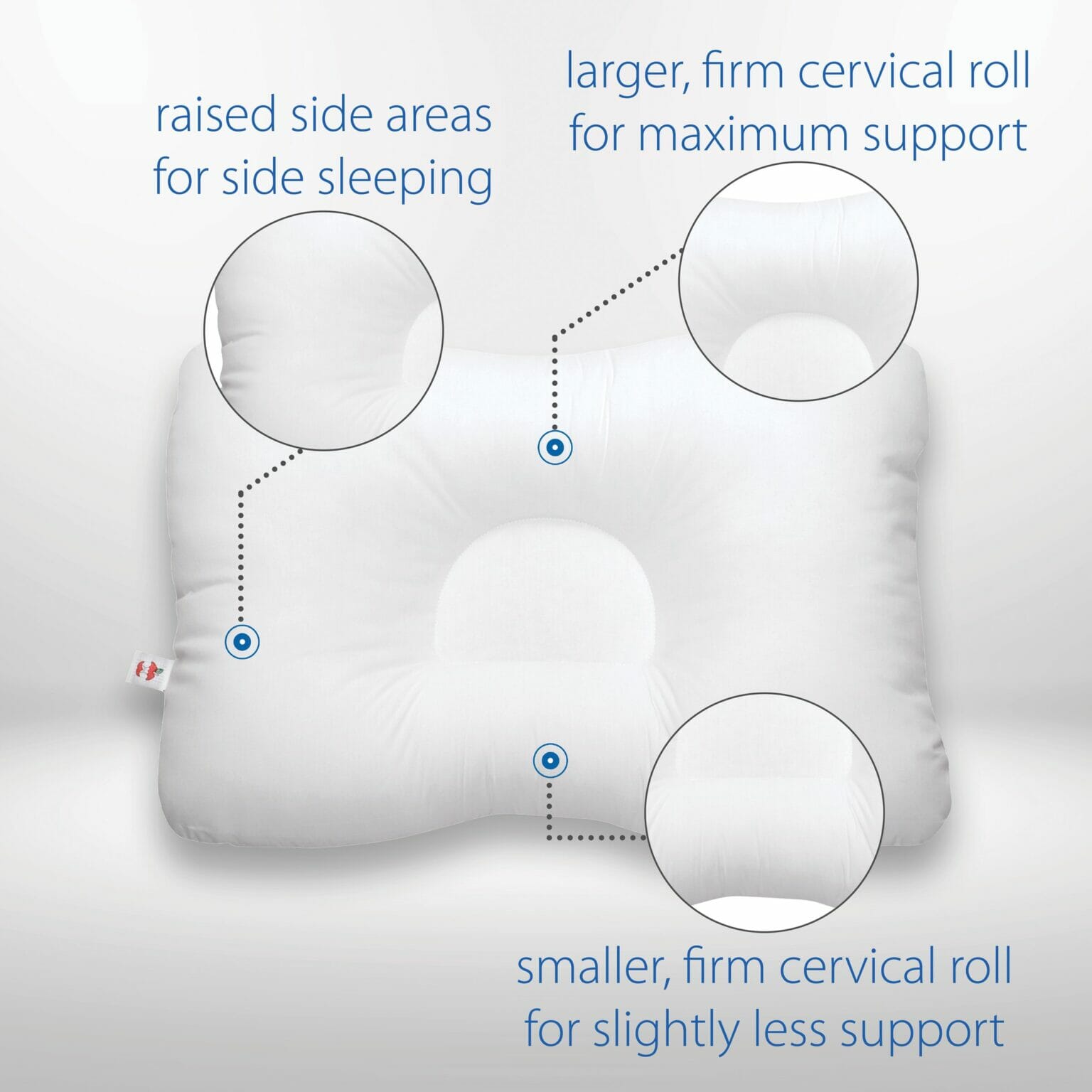 D-Core Cervical Support Pillow - Midsize - Chiro1Source