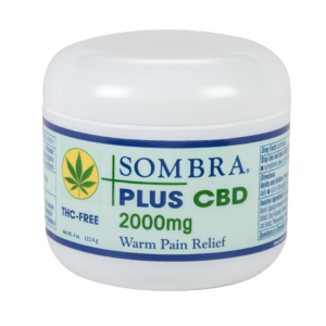 Sombra Plus Warm CBD - 4 oz Warm 2000mg