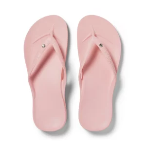 Archies Flip-Flops in Pink Crystal