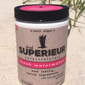 Superieur Electrolyte Drink Mix - Watermelon (Canister)