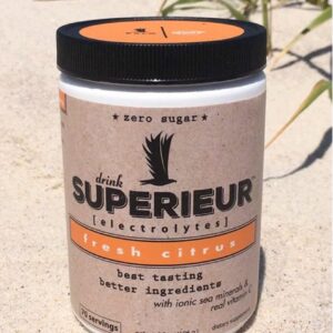 Superieur Electrolyte Drink Mix - Fresh Citrus (Canister)