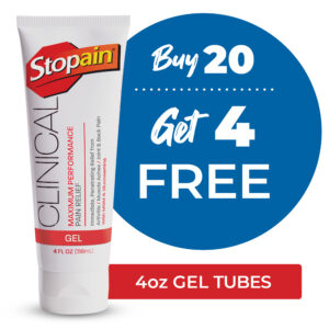 Stopain Clinical Topical Analgesic Fall Promo - 24 Tubes