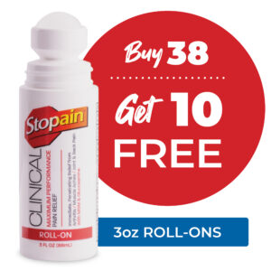 Stopain Clinical Topical Analgesic Fall Promo - 48 Rollons